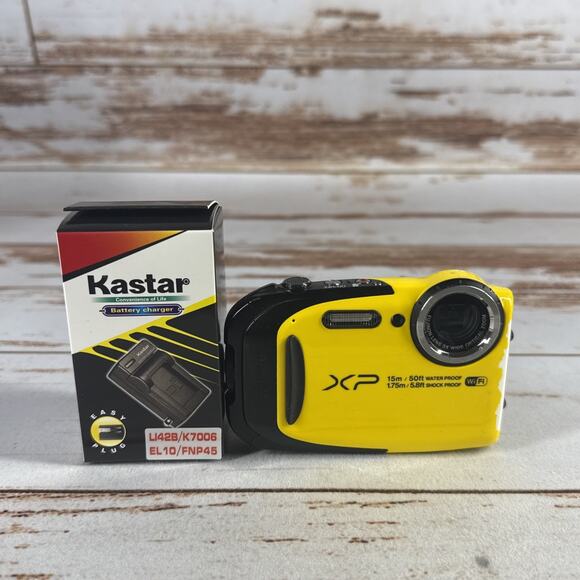 Fujifilm FinePix XP Series XP80 16.4MP Digital Camera with battery and Charger - Picture 1 of 7